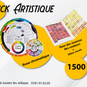 Pack Artistique ( cercle chromatique + dépliants des nuances)